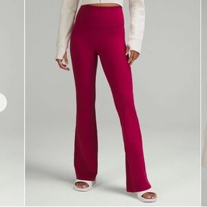 lululemon athletica groove pants Pomegranate